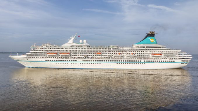 Die Artania von Phoenix Reisen. Foto: Phoenix Reisen Die Artania von Phoenix Reisen. Foto: Phoenix Reisen