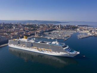 Die Costa Deliziosa in Triest. Foto: Costa Crociere