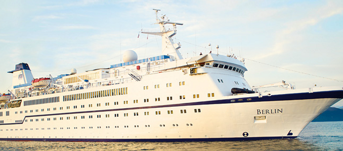 Die MS Berlin wird nun zur Megayacht. Foto: FTI Cruises Die MS Berlin wird nun zur Megayacht. Foto: FTI Cruises