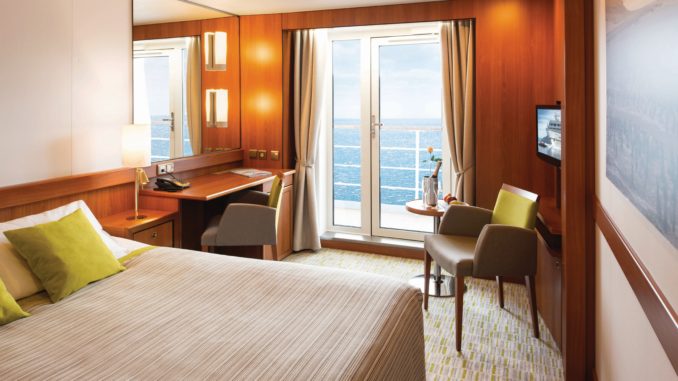 Balkonkabine der MS SEAVENTURE auf Deck 6. Foto: VIVA Cruises