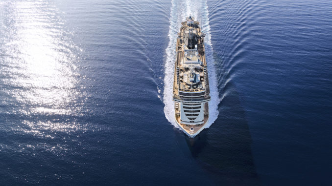 "MSC_seaside_elicottero-09.jpg" MSC Seaside auf See. Foto: MSC Cruises